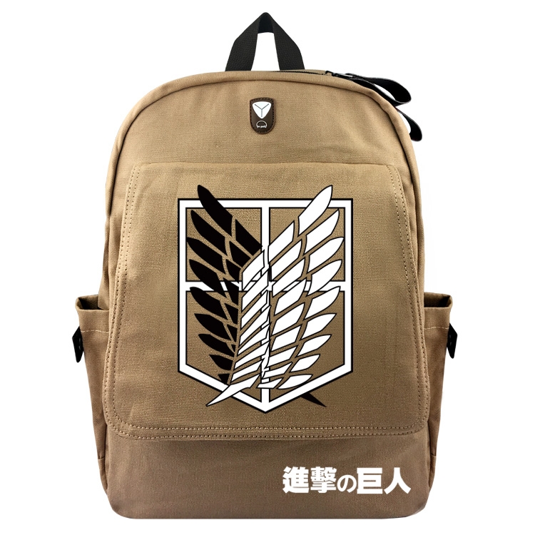 Attack on Titan  Canvas Backpack Bag