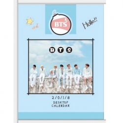 BTS desk diary Calendar 2018 p...