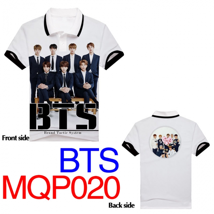 MQP020 T-shirt Full-color double-sided M  L  XL  XXL  XXXL