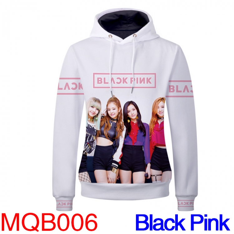 Black Pink MQA-006 Hat Coat Fleece Hat T-shirt hoodies  M L XL XXL XXXL
