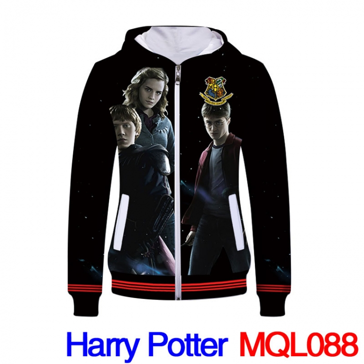 MQL088 Hat Harry Potter Coat Fleece Hat T-shirt hoodies  M L XL XXL XXXL