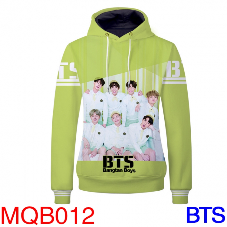 BTS MQB-012 Hat  Coat Fleece Hat T-shirt hoodies  M L XL XXL XXXL