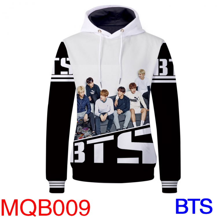 BTS BTB009 Hat  Coat Fleece Hat T-shirt hoodies  M L XL XXL XXXL