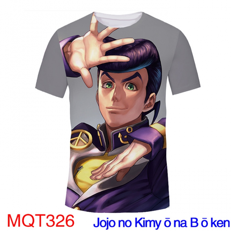 JoJos Bizarre Adventure Igashikata Josuke 326 T-Shirt Full-color Double-sided M L XL XXL XXXL