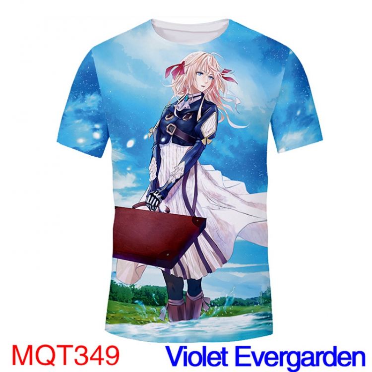 Violet Evergarden MOT349 Modal Full-color Double- sided M L XL XXL XXXL