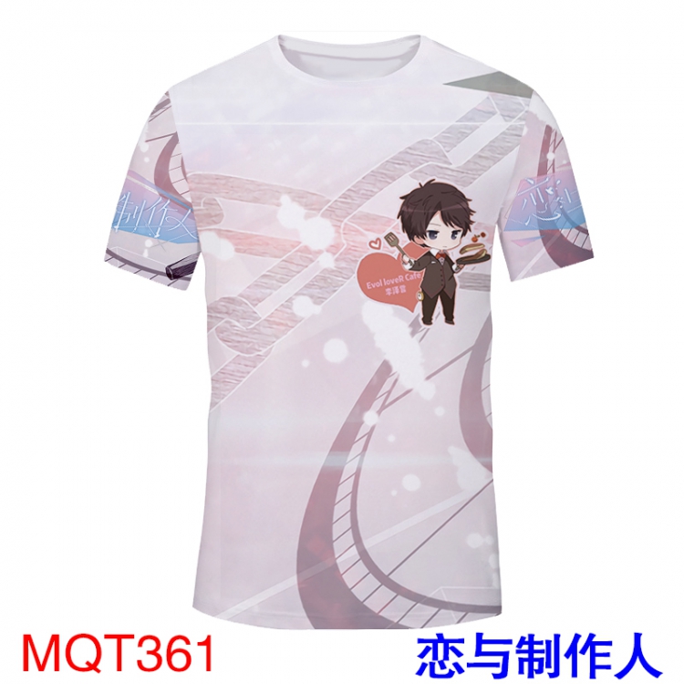 T-shirt Love and Producer MQT361 Double-sided M L XL XXL XXXL
