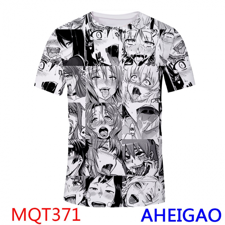Ahegao Peace T-shirt M L XL XXL XXXL