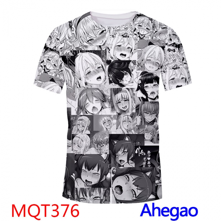 Ahegao Peace T- shirt M L XL XXL XXXL