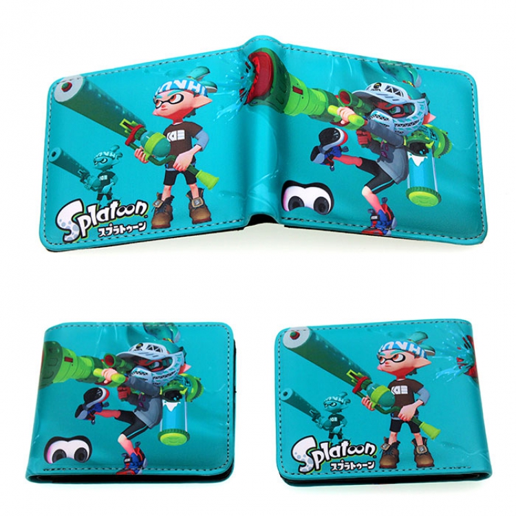 Splatoon  PU Short Wallet G