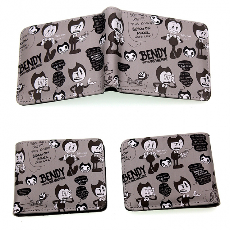 Wallet Bendy and the ink machine Twill PU wallet C
