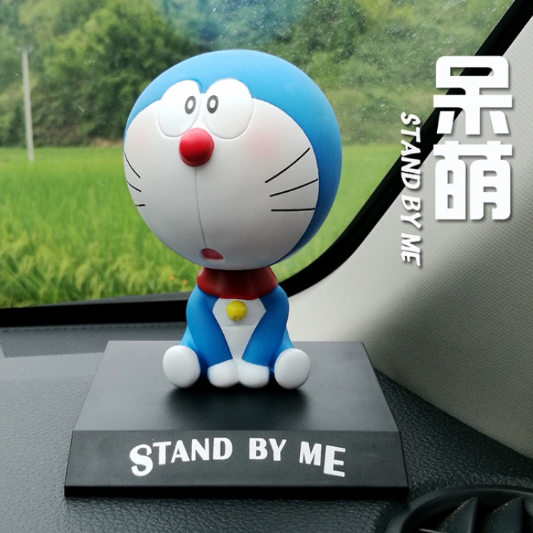 Figure Doraemon Cute Shaking Head Ornaments 8.6CM