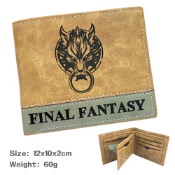 Wallet Final Fantasy Wolf PU w...