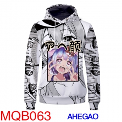 Ahegao Peace Hoodies M L XL XX...