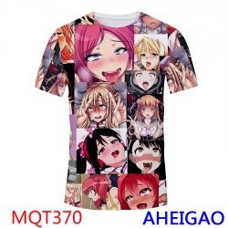 Ahegao Peace T-shirt M L XL XX...