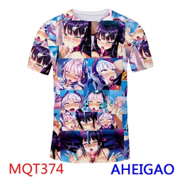 Ahegao Peace T-shirt M L XL XX...