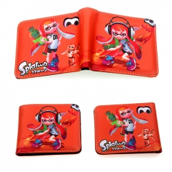 Splatoon  PU Short Wallet F