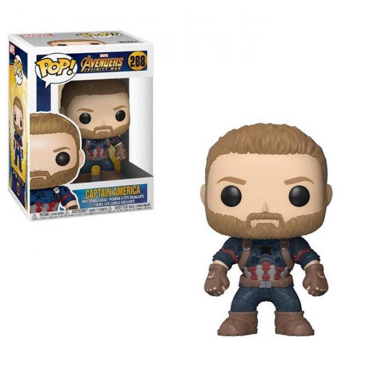 Figure The avengers allianc POP288 Captain America shakeable head  10cm