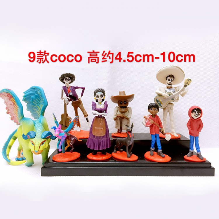 Figure Coco Price For 9 Pcs 4.5-10CM