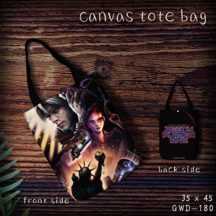 HandBag Ready Player One canves Bag 35x45