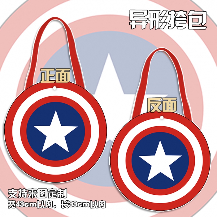 The avengers allianc Captain America Canvas Handbag