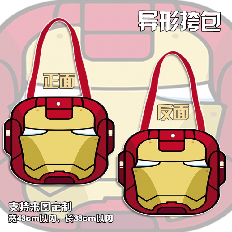The avengers allianc Iron Man Canvas Handbag