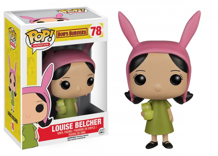 Figure Bob"s Burgers POP78 louise belcher price for 1 pcs 10cm MOQ 5 pcs