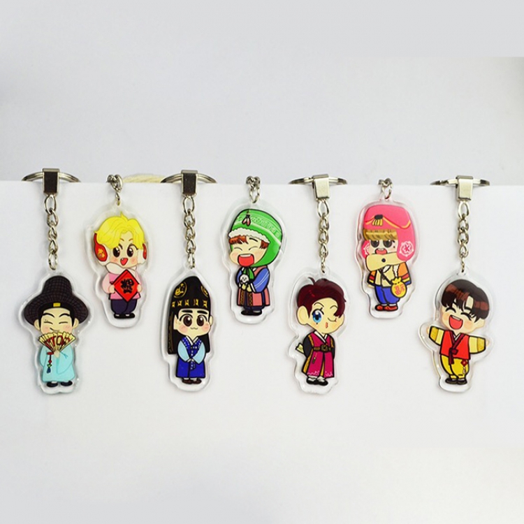 Key Chain GOT Mix price for 35 pcs 4.5X3CM