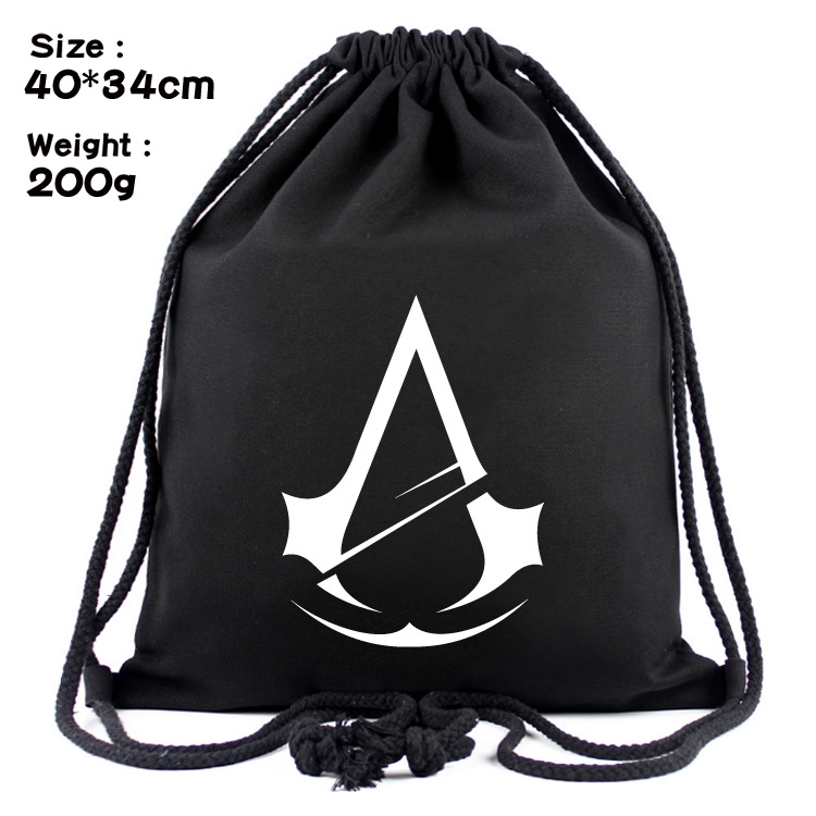 Canvas Bag Assassin Creed Backpack