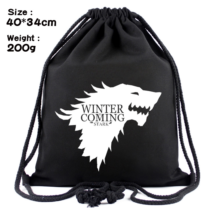 Bag Game of Thrones Wolf Design Backback  