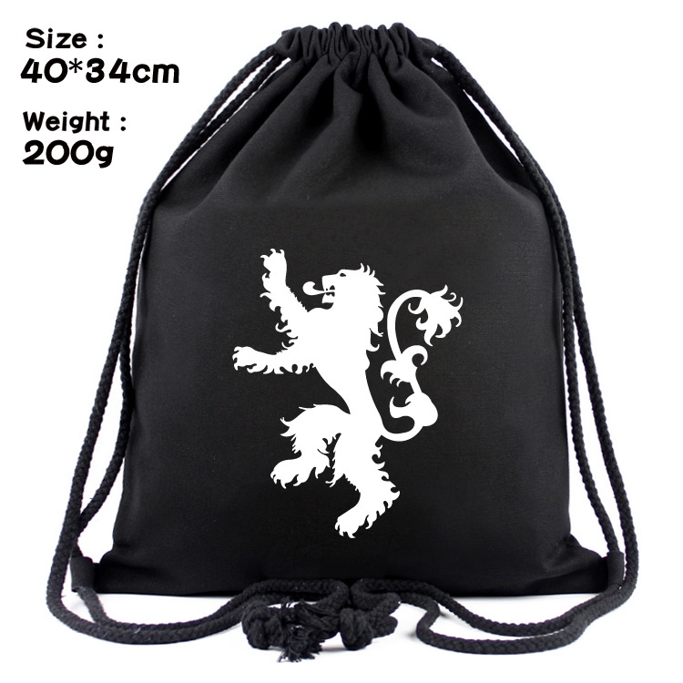 Bag Game of Thrones Panthera leo Design Backpack 