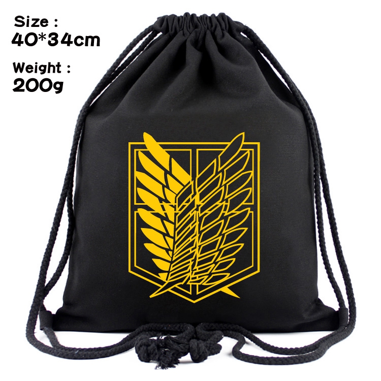 Shingeki no Kyojin Canvas Backpack