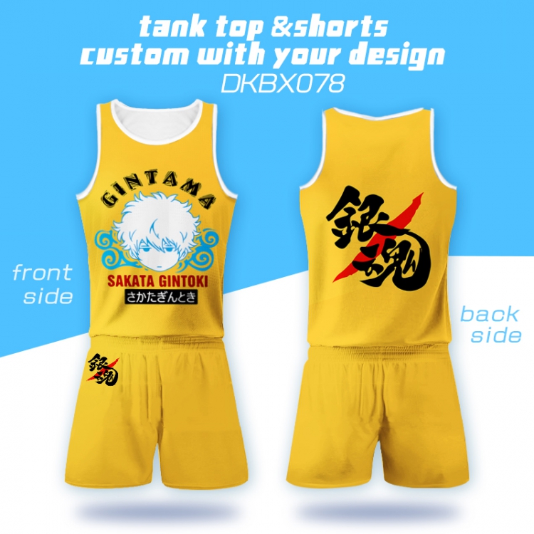 Vest Gintama Veshsuit S M L XL XXL