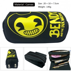 Pencil Bag BENDY Canvas Double...