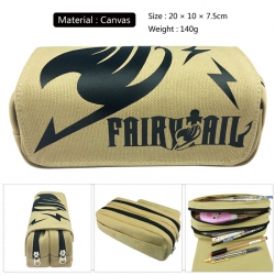 Pencil Bag Fairy tail Canvas D...