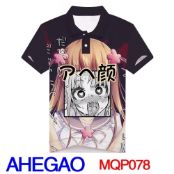 MQP078 Ahegao Peace T-shirt M ...