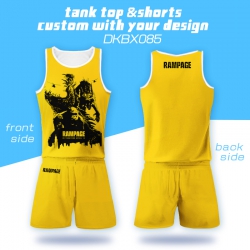 DKBX085-Rampage Tank Top Short...