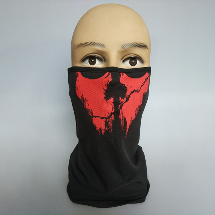 Masks Call of Duty Riding a bicycle outdoors Mask price for 5 pcs