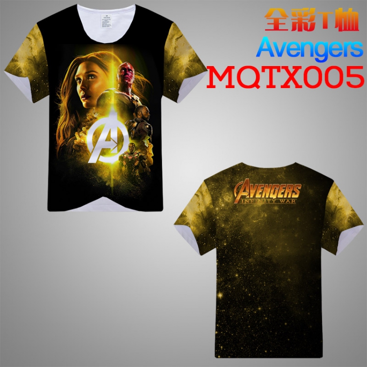 Avengers: Infinity War Double-sided M L XL XXL XXXL