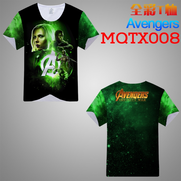 Avengers: Infinity War Double-sided M L XL XXL XXXL