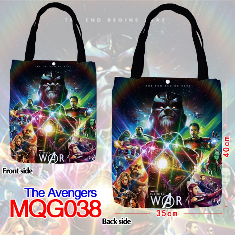 Handbag The avengers allianc Avengers: Infinity War oxford cloth shopping bag MQG038