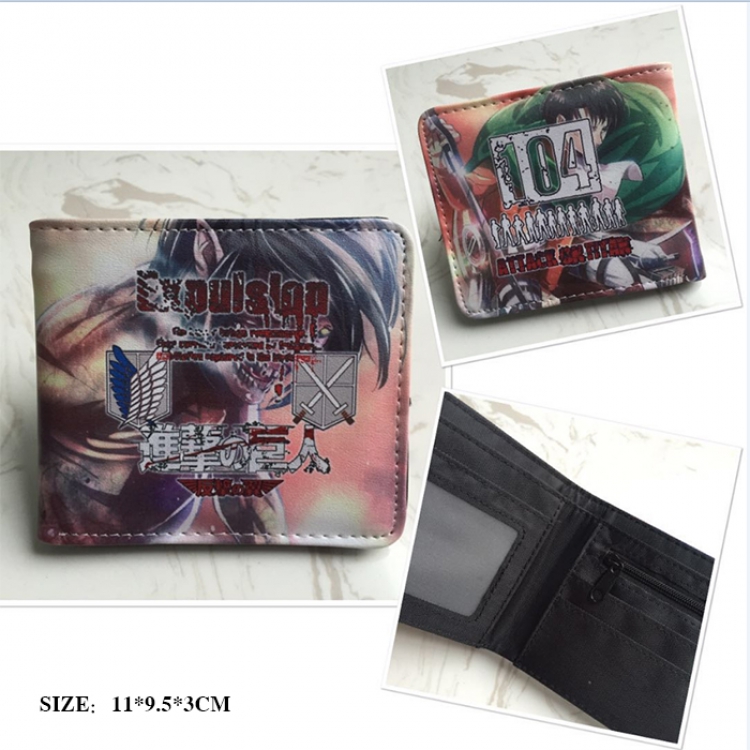 Attack On Titan Short Wallet