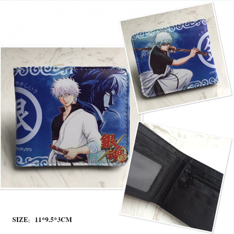 Gintama Sakata Gintoki Short Wallet