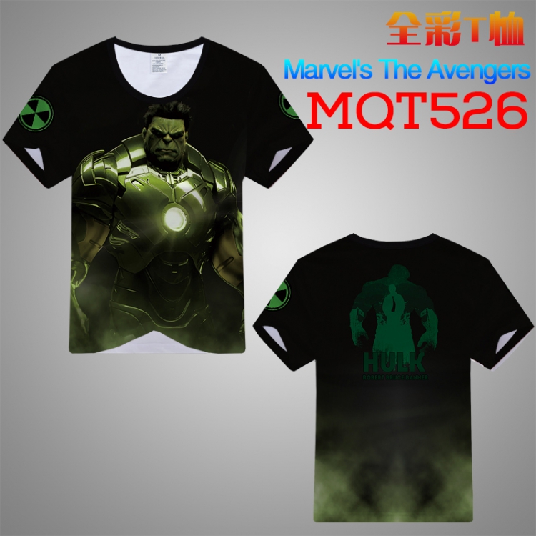The avengers allianc MQT526 Rulk Modal T-Shirt M L XL XXL XXXL