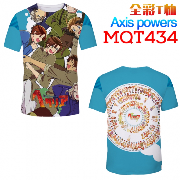 Hetalia MQT434 T-Shirt M L XL XXL XXXL