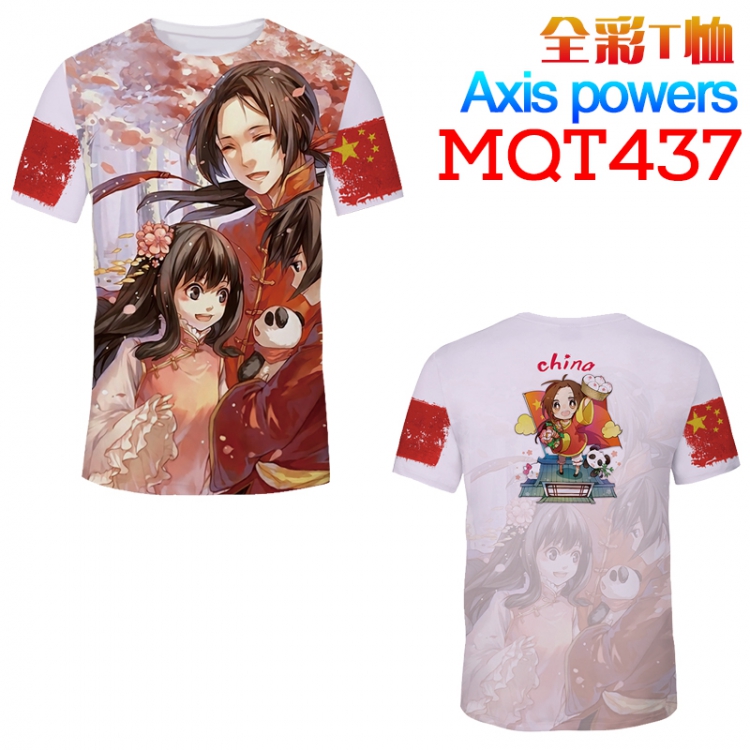 Hetalia MQT437 T-Shirt M L XL XXL XXXL