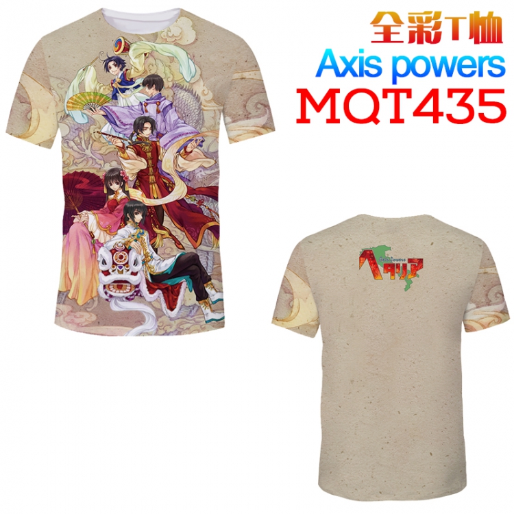 Hetalia MQT435 T-Shirt M L XL XXL XXXL