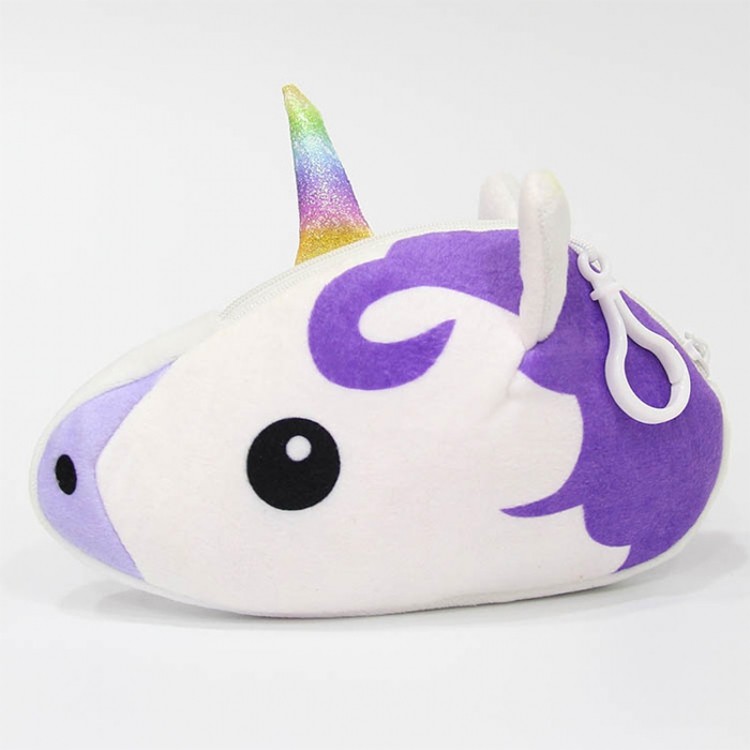 Plush Wallet Unicorn 19X12CM 30G