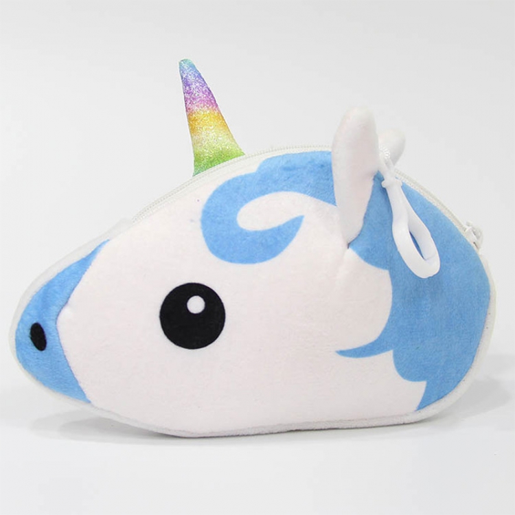 Plush Wallet Unicorn 19X12CM 30G