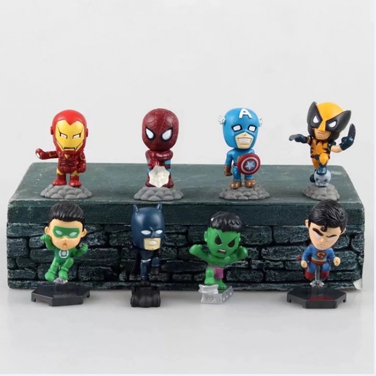 Figure The avengers allianc price for 8 pcs a set 5cm