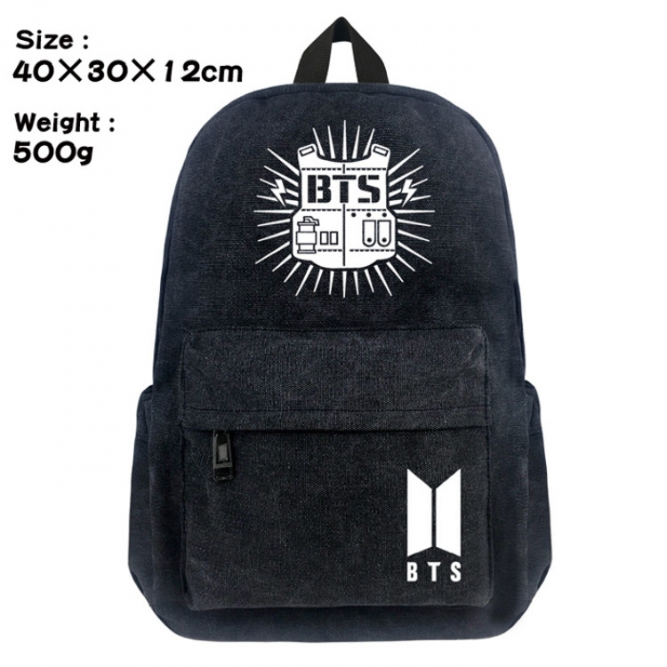 Canvas Bag BTS Backpack